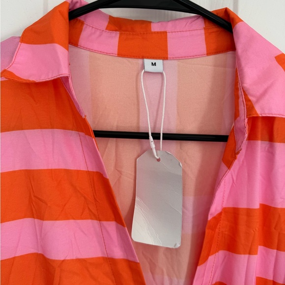 Colorful and fun maxi wrap dress size M - Picture 3 of 5